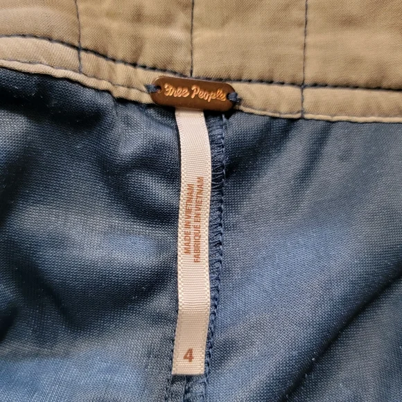 Free People Runaway Velvet Wide Leg Pants Size 4 - Picture 13 of 13